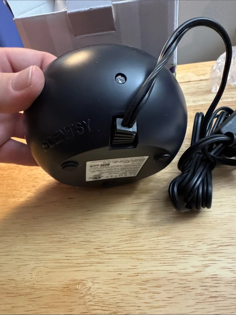 Scentsy Black Electric Warmer
